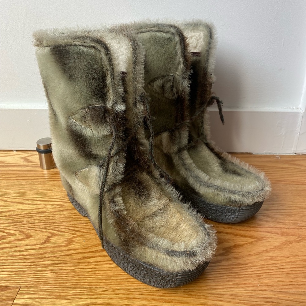 Faux Fur Boots